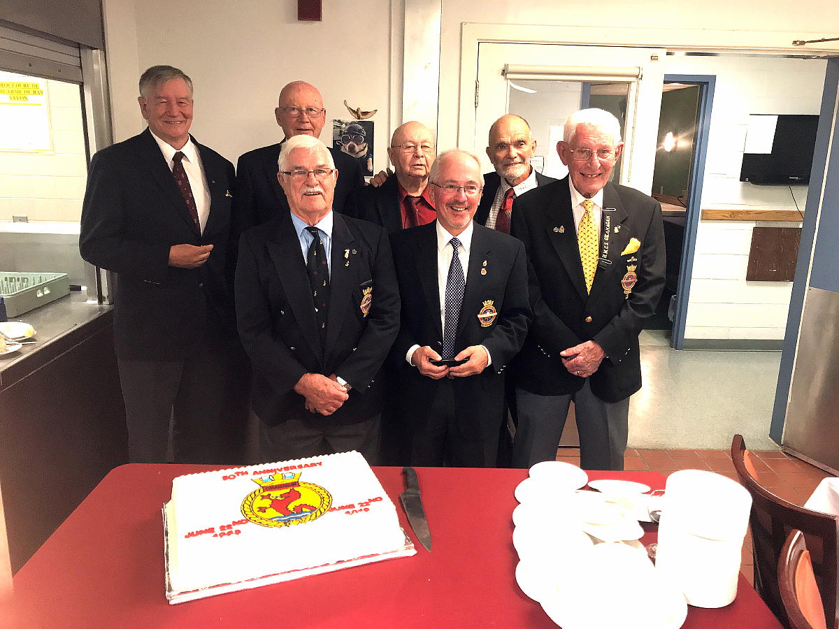 50th Anniversary of Commissioning of HMCS Okanagan.