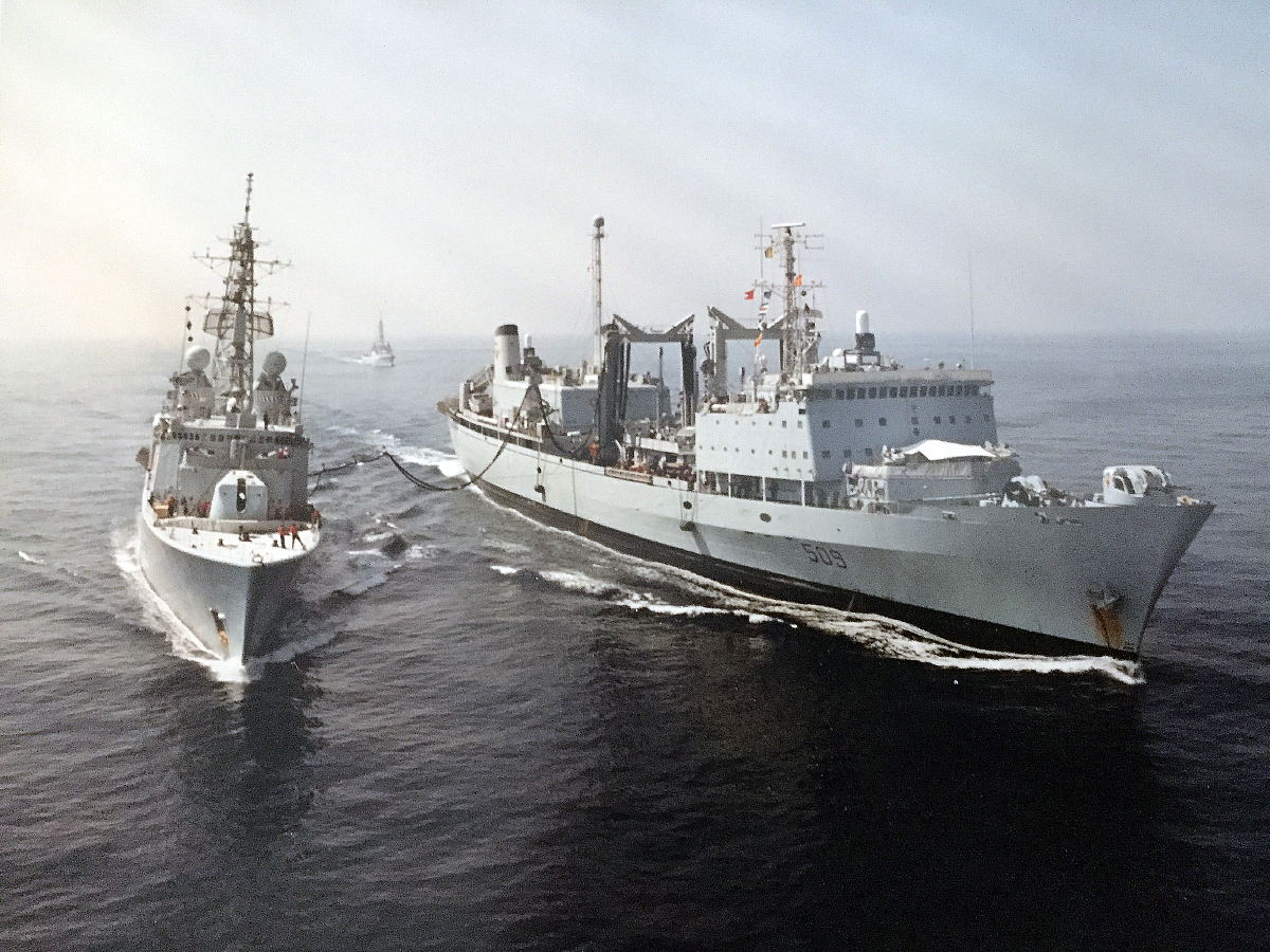Royal Canadian Navy : HMCS Protecteur