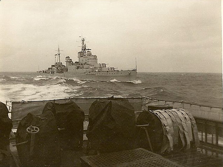 Royal Canadian Navy : HMCS Ontario.