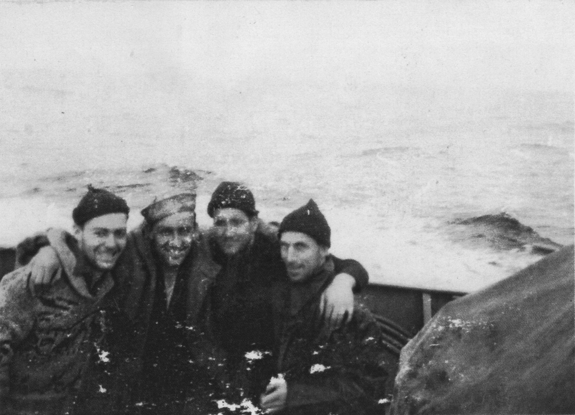 HMCS Brandon, lifeboat crew.