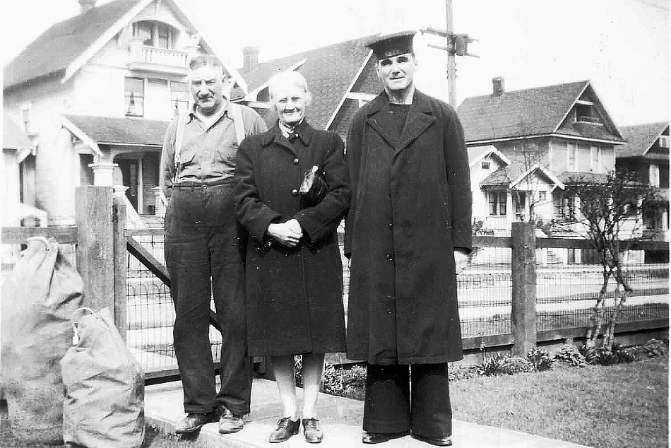 Daniel Morgan MacNeill with his parents