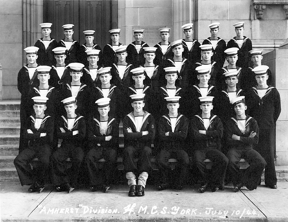 HMCS York, Amherst Division, 1944