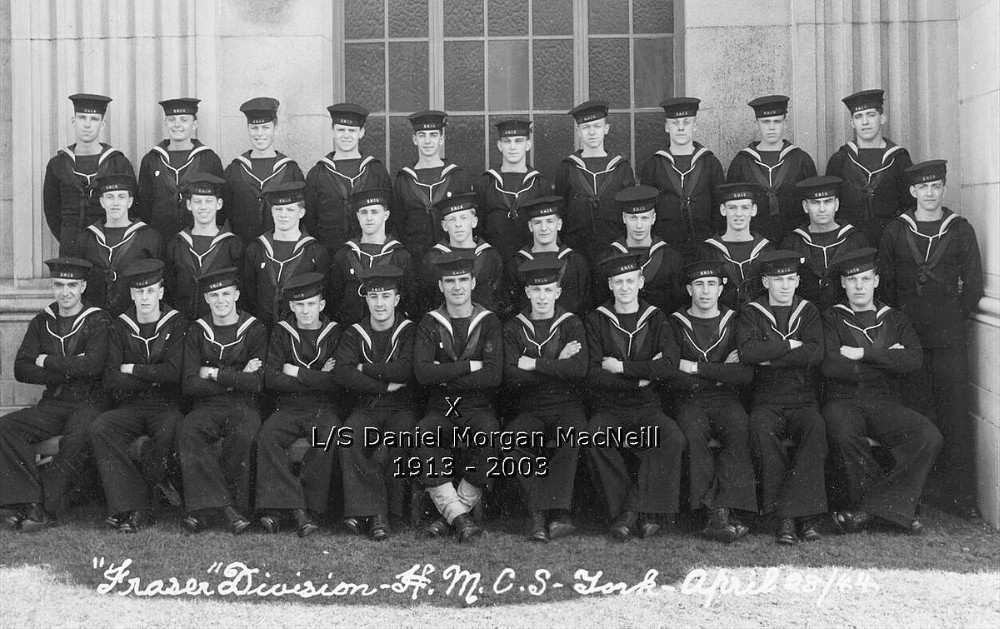 HMCS York, Fraser Division, 1943