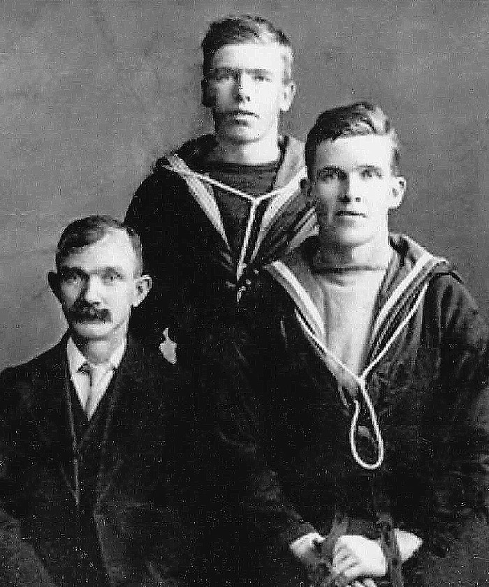 Royal Canadian Navy : Marchant Family, World War One