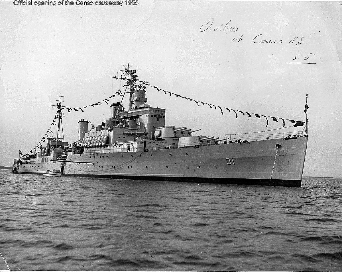 Royal Canadian Navy : HMCS Quebec, 1955