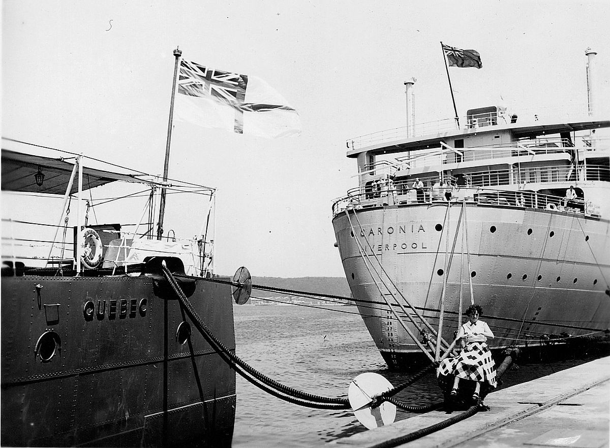 Royal Canadian Navy : HMCS Quebec, 1955