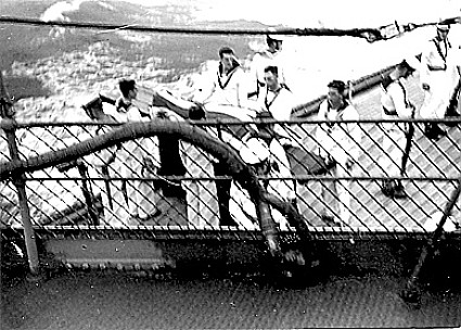 Royal Canadian Navy : HMCS Prince Robert, funeral of Archie Menzies