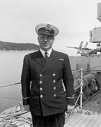 Royal Canadian Navy : HMCS Prince Robert, Fred Messing