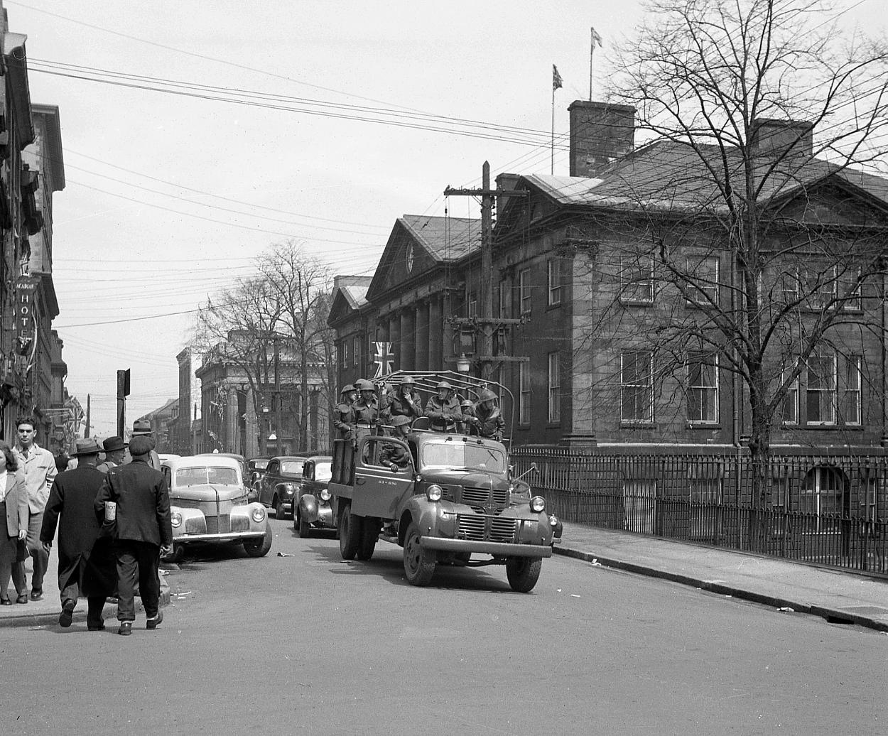 Aftermath of the Halifax Riot, May 8, 1945