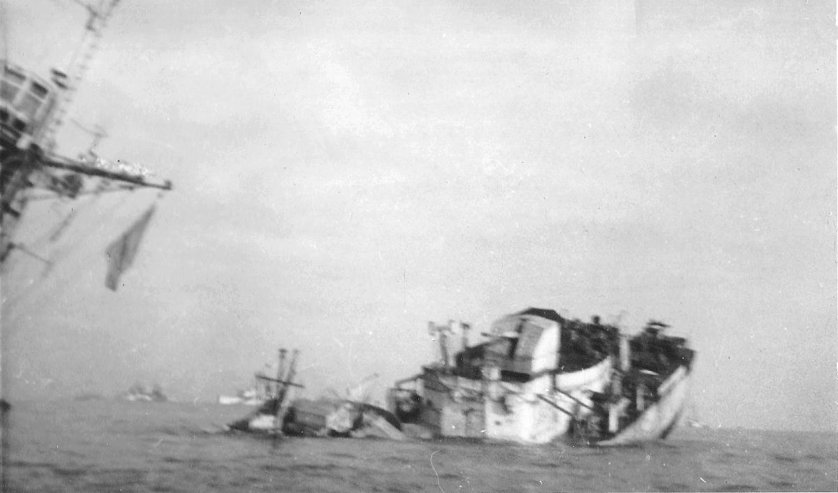 Sinking of HMS Swift, 1944.