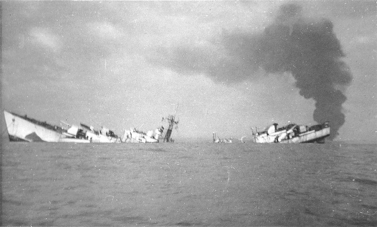 Sinking of HMS Swift, 1945.