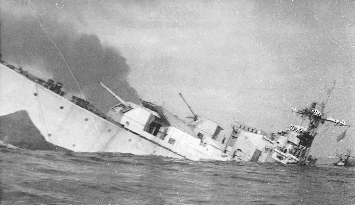 Sinking of HMS Swift, 1944.