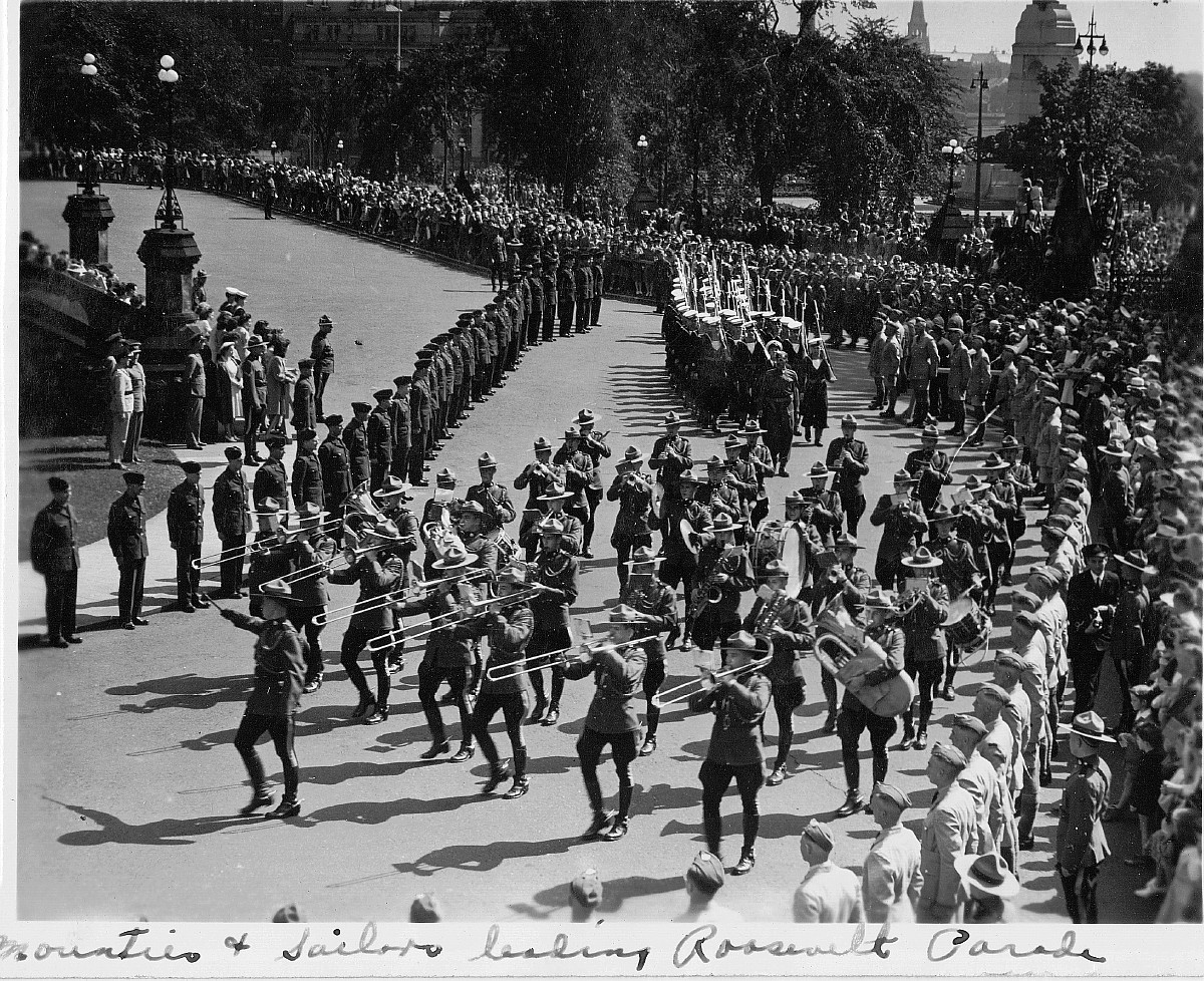 President Roosevelt and Governor General, Ottawa