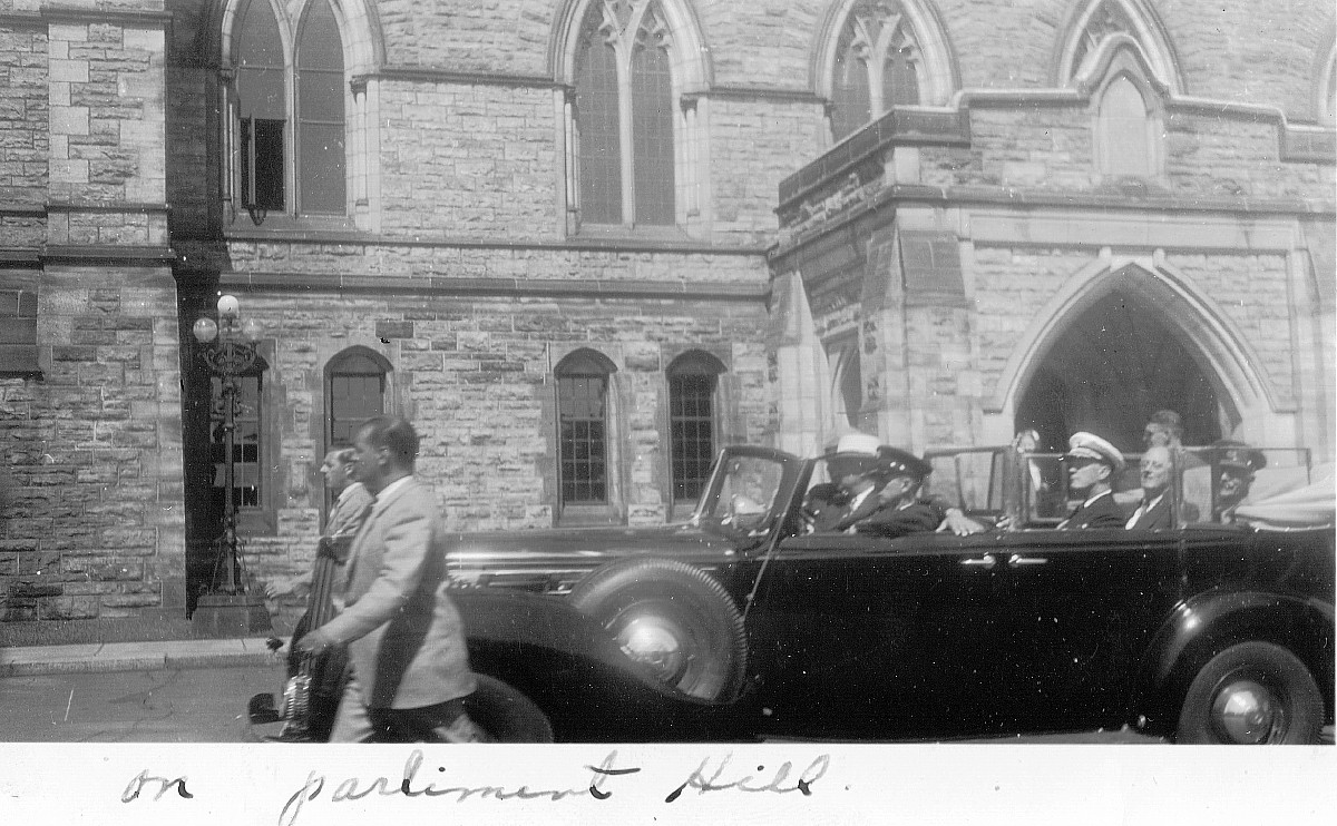 President Roosevelt and Governor General, Ottawa