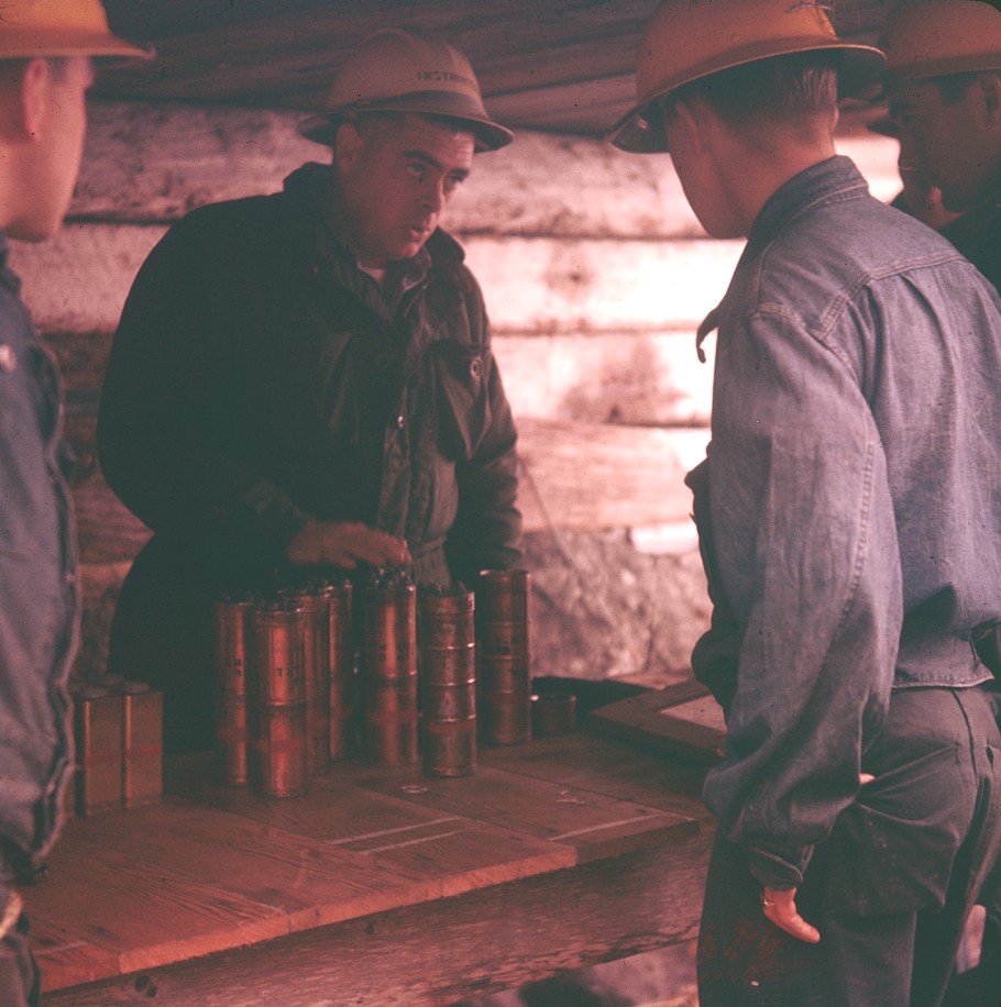 Royal Canadian Navy : HMCS Ste Therese, Bentick Island demolitions course, 1963.