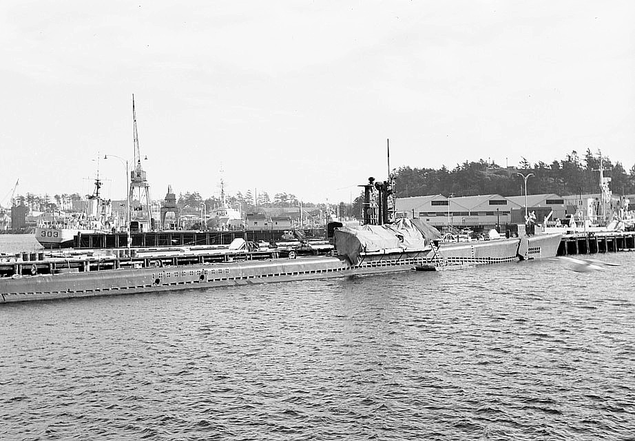 Royal Canadian Navy : HMCS Grilse.