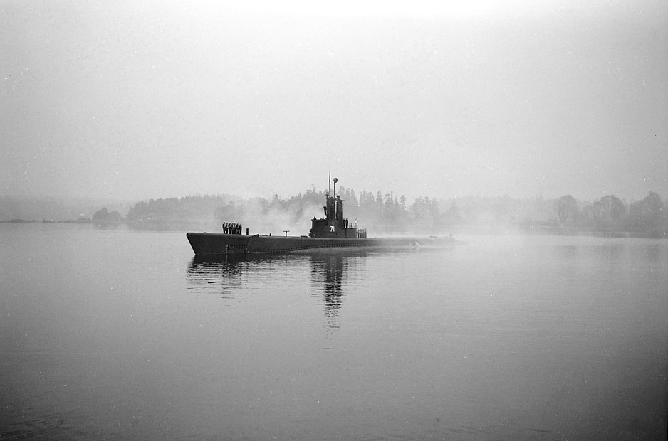 Royal Canadian Navy : HMCS Grilse.