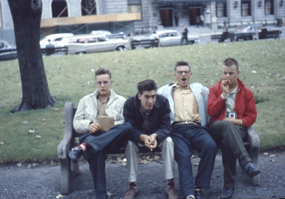 Royal Canadian Navy Recruits in Montreal, 1960.