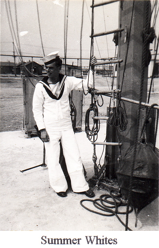 Royal Canadian Navy : summer whites, 1944.