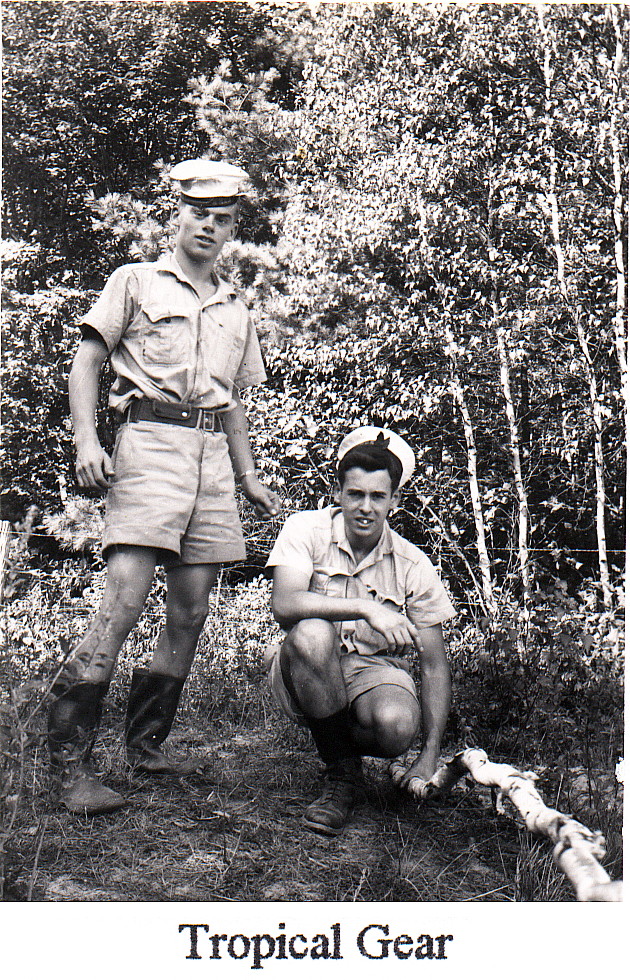 Royal Canadian Navy : tropical gear, 1944.