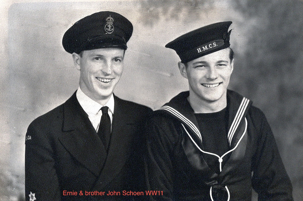 Royal Canadian Navy : Ernie Schoen