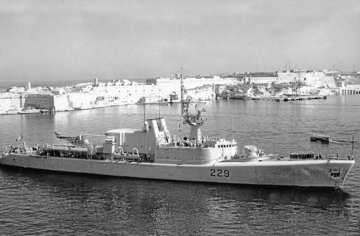 HMCS Ottawa-3 in Malta.