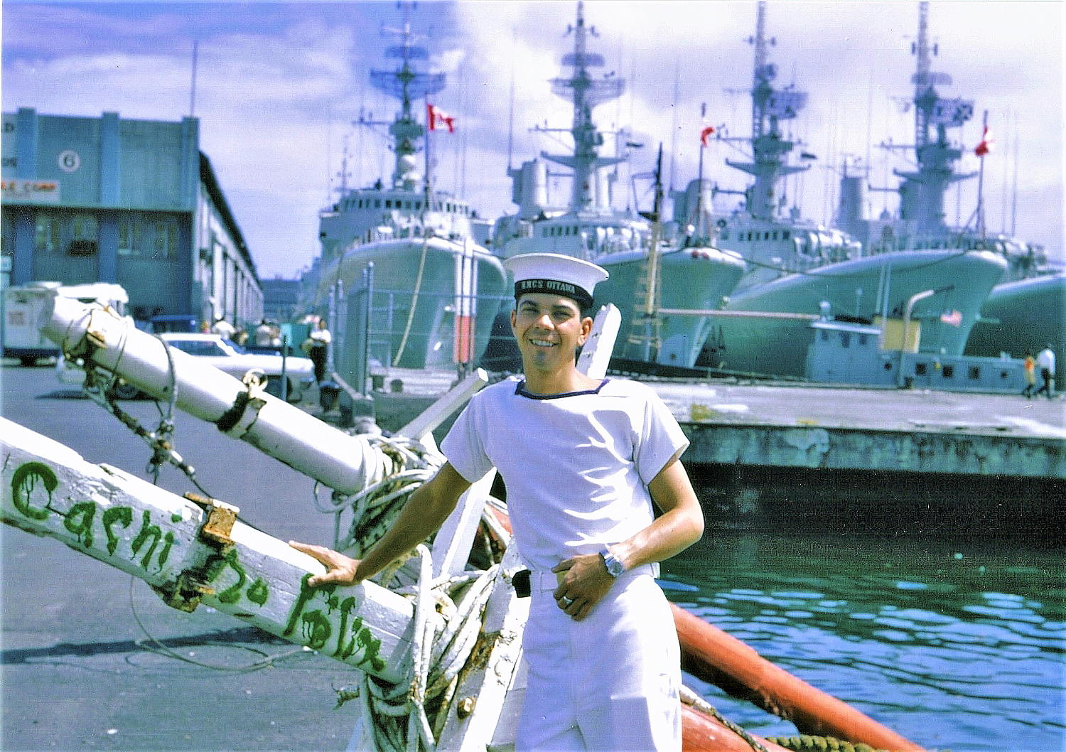 Allan Spurrell in San Juan, 1967.