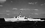 HMCS Restigouche, 1963, photo by Bill Starr