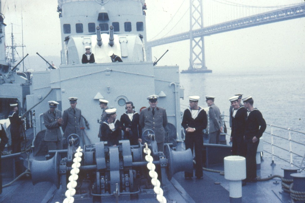 Royal Canadian Navy : H.M.C.S. Ste Therese, 1961.