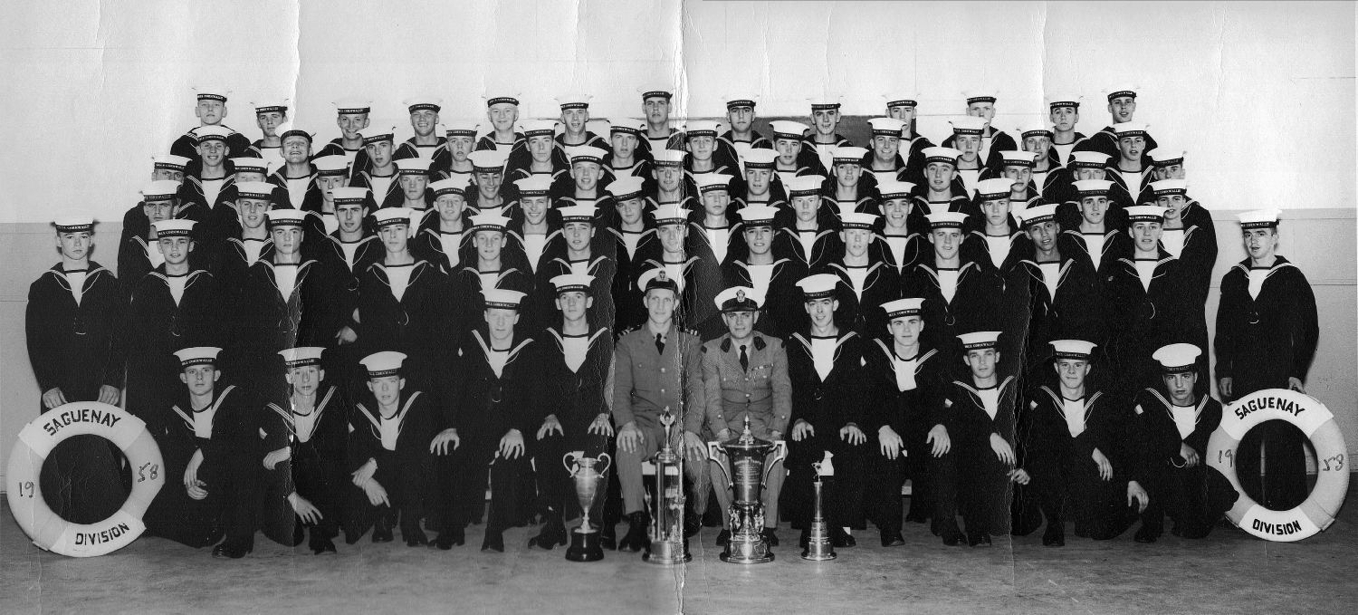 Royal Canadian Navy : HMCS Cornwallis, Saguenay Division, 1958