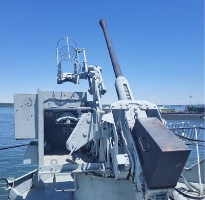 Haida's 40mm Single-Mounted Pom-Pom Gun