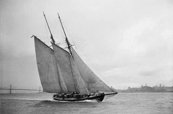 Errol Flyn's sailing ship 'Zaca'