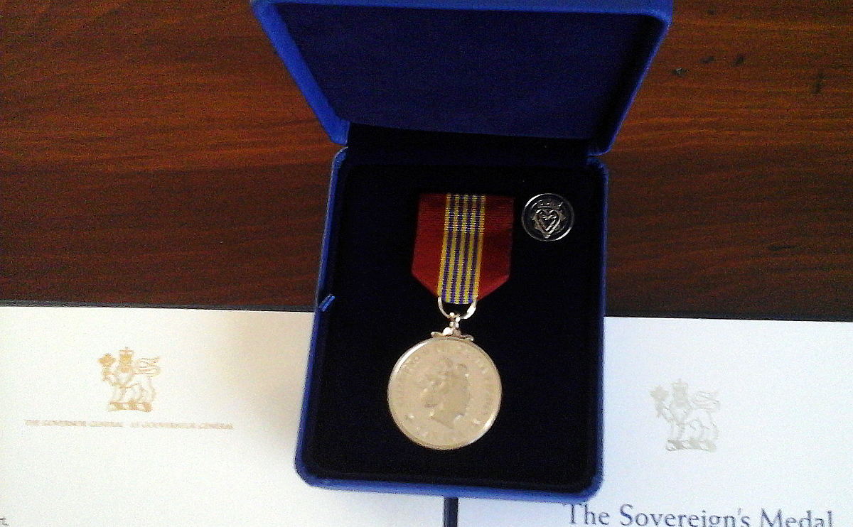 Royal Canadian Navy : Sovereign’s Medal for Volunteers.