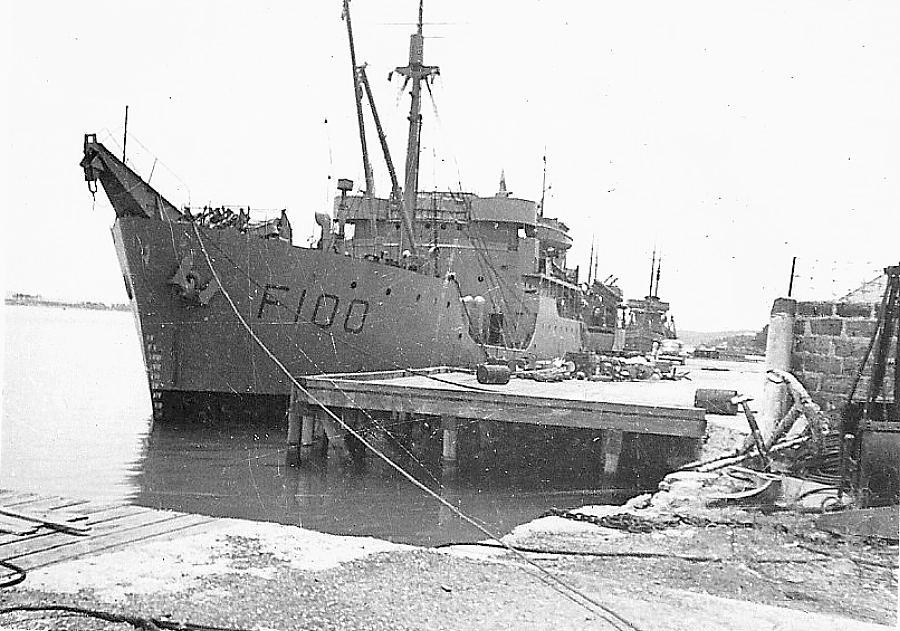 Royal Canadian Navy : HMCS Provider, 1944-45