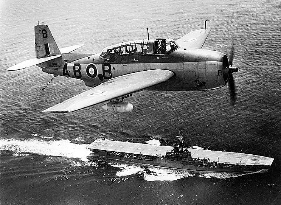 Sea Fury Aircraft Over Halifax