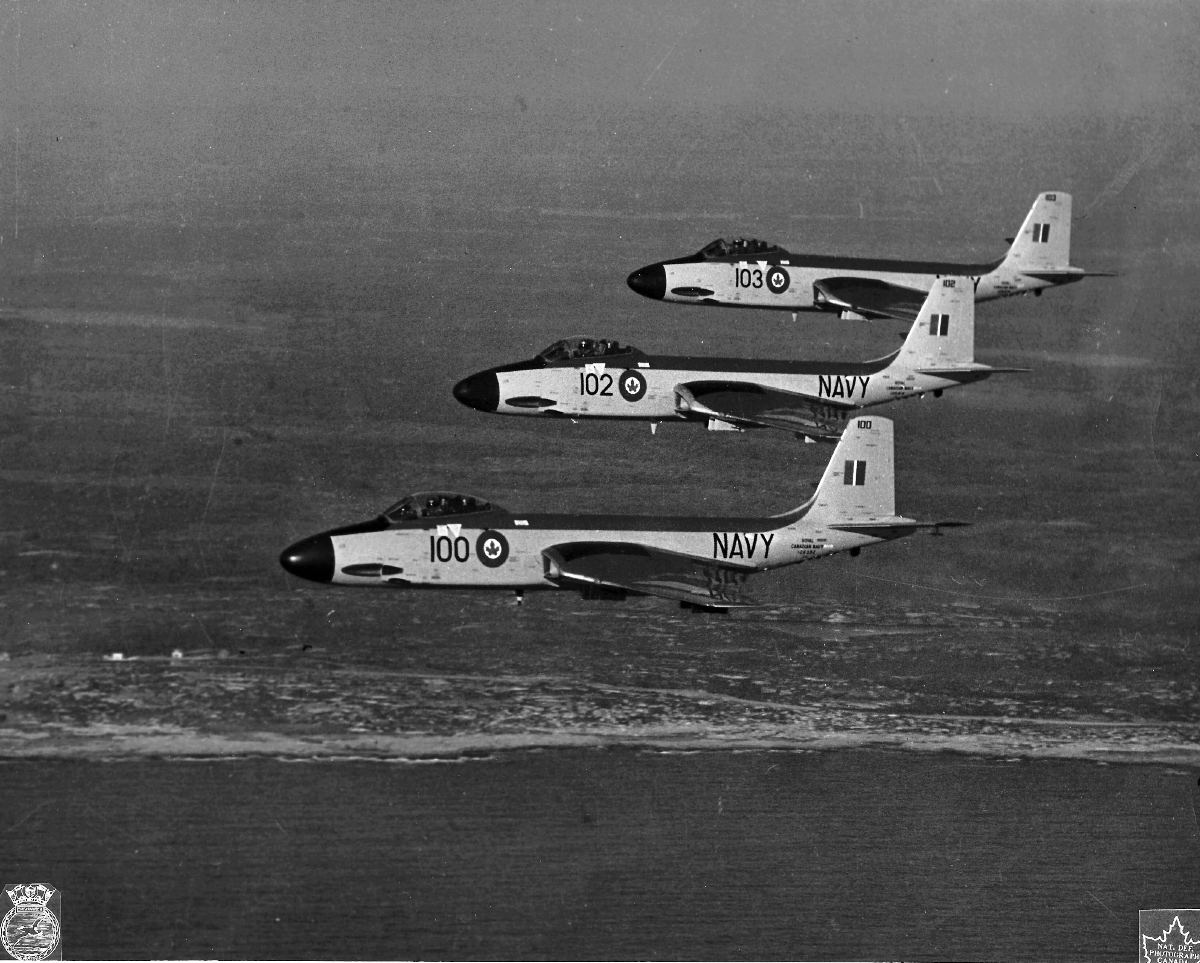 Royal Canadian Navy : HMCS Shearwater, aircraft