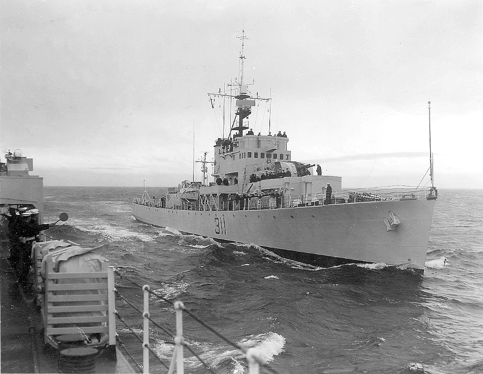 Royal Canadian Navy : HMCS Stettler.